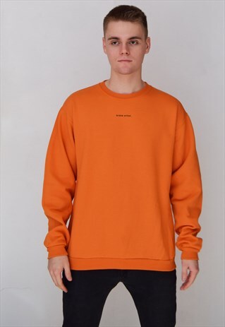 ORANGE BROKE ARTIST SWEATSHIRT