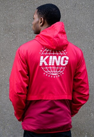 BETHNAL COACH WINDRUNNER JACKET - RED