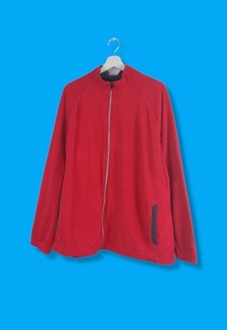 Vintage Starter Fleece  in Red XL