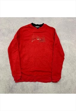 Vintage Christmas Sweatshirt Women's S