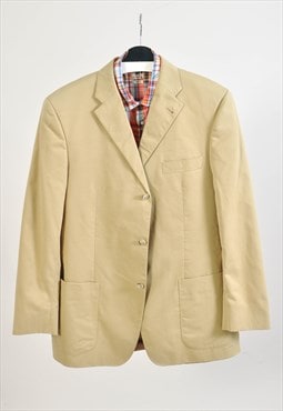 Vintage 00s Tommy HILFIGER blazer jacket in beige