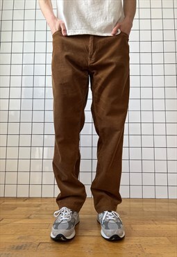 Vintage POLO RALPH LAUREN Corduroy Pants Trousers Brown
