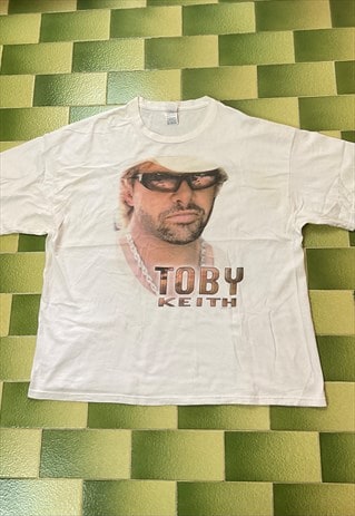 VINTAGE Y2K 2005 TOBY KEITH HONKYTONK U COUNTRY MUSIC TEE