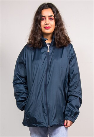 90's Vintage Navy Blue K-Way Cagoule Jacket | The Vintage Scene | ASOS ...