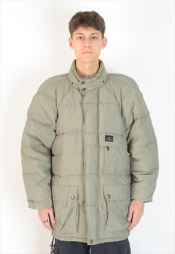 JOUTSEN Arctic Vintage Mens L Coat Down Puffer Jacket Beige