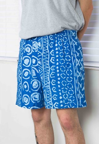 VINTAGE GZ SWIMWEAR SWIM TRUNK SHORTS LOGO 90S X 5.5