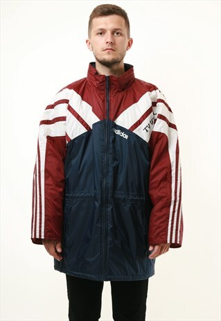 90S VINTAGE OLDSCHOOL ADIDAS SHELL COAT 15522