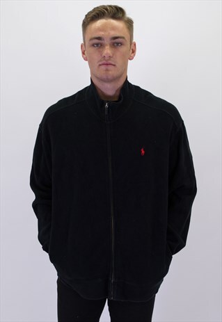 VINTAGE RALPH LAUREN JACKET IN BLACK XL