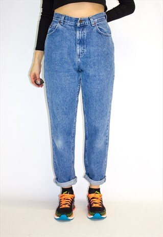 VINTAGE 80'S LEVI HIGH WAIST BLUE MOM JEANS