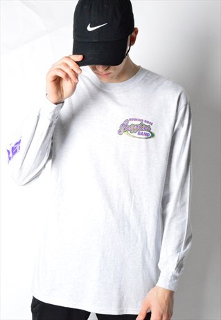 VINTAGE 90S GREY GRIZZLIES LONG SLEEVE TOP