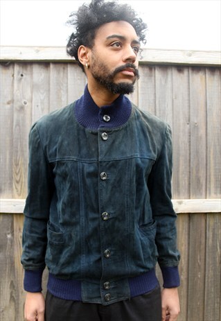 LINEA PELLE SUEDE BOMBER JACKET