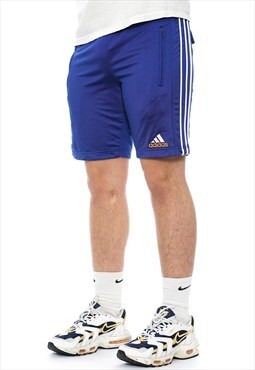 Vintage Adidas Blue Tracksuit Shorts Womens