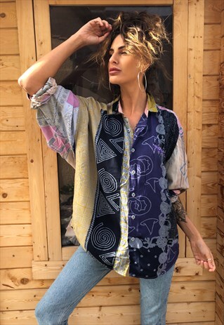 OVERSIZED RETRO 90S 80S VINTAGE UNISEX FESTIVAL SHIRT