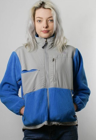 THE NORTH FACE ZIP FLEECE JACKET SWEATSHIRT