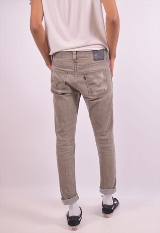 VINTAGE LEVI'S 508 JEANS SKINNY BROWN