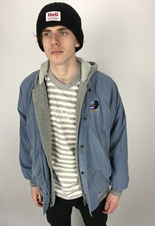 90S VINTAGE WERNER EMBROIDERED HOODED JACKET
