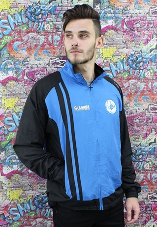 VINTAGE 90S SHELL JACKET / WINDBREAKER. UNISEX SPORTSWEAR.