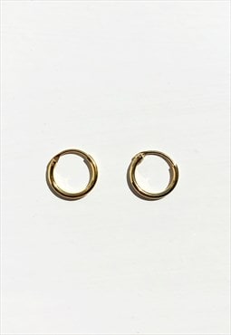 Simple Mini Hoop Earrings 10mm