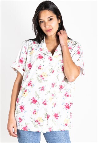 VINTAGE 80S HAWAIIAN SHORT SLEEVE SHIRT / S2029