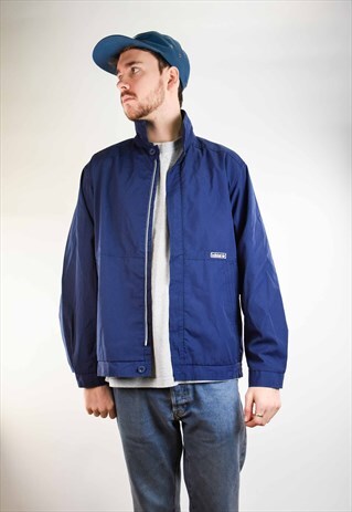90'S VINTAGE ADIDAS BLUE COACH STYLE FESTIVAL JACKET
