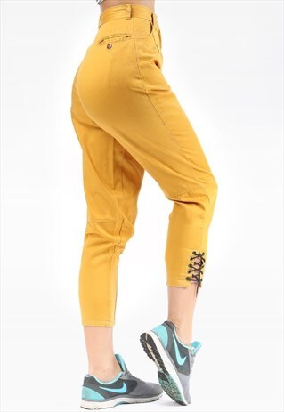 TAPERED ANKLE PANTS EQUESTRIAN