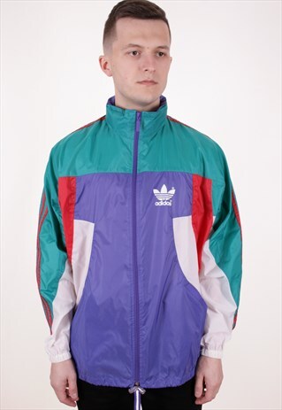 90S VINTAGE ADIDAS SHELL RAINPROOF JACKET(NEW WITH TAGS)