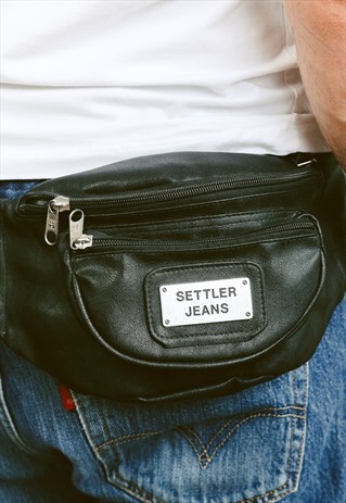 LEATHER BUM BAG