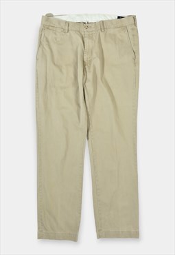 Vintage Ralph Lauren Chino Trousers Logo Beige