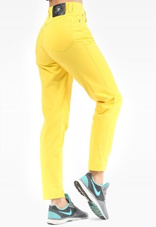 VERSACE VINTAGE VERSACE TAPERED COTTON PANTS