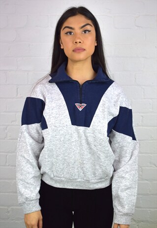 VINTAGE 90'S 1/4 ZIP SWEATSHIRT