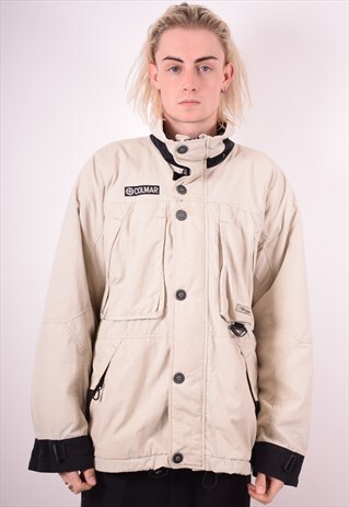 MENS VINTAGE JACKET XL GREY 90S
