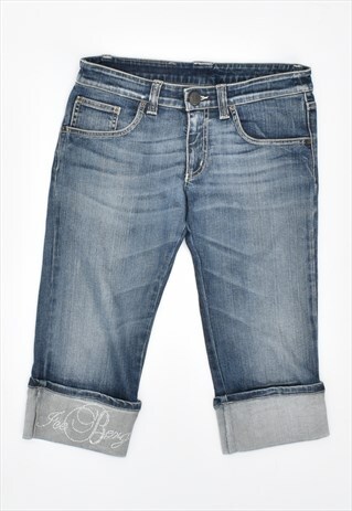 VINTAGE 90'S ICEBERG CAPRI JEANS BLUE