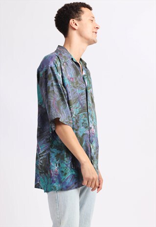 VINTAGE ABSTRACT PRINT SHIRT