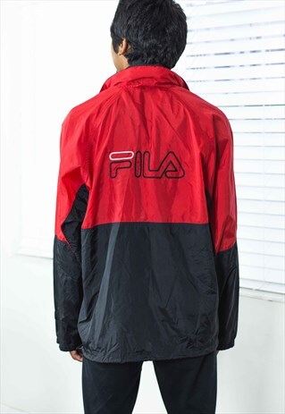 VINTAGE FILA JACKET LOGO 90S M 9.8