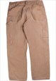 VINTAGE 90'S DICKIES TROUSERS / PANTS WORKWEAR TAN