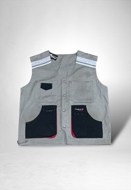 Vintage Utility Vest Jacket 