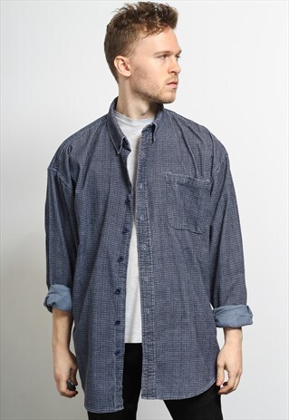 VINTAGE CORDUROY CORD SHIRT