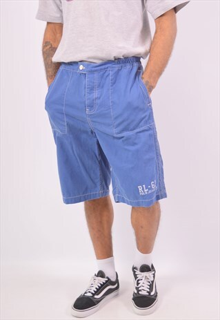 VINTAGE POLO RALPH LAUREN SHORTS BLUE