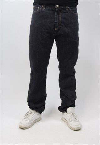 VINTAGE VERSACE DEEP DENIM JEANS