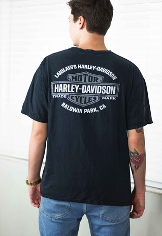 VINTAGE HARLEY DAVIDSON T-SHIRT LOGO 90S X 8.4