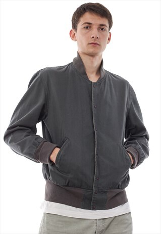 2004 VINTAGE MAHARISHI BOMBER JACKET GREY