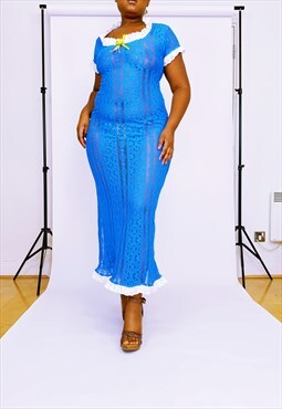 The Bubblegum Doily Dress