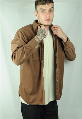 LIGHT BROWN SHIRT