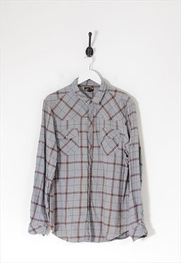 Vintage checked shirt grey xl BV9615
