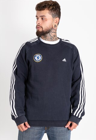 VINTAGE 80S ADIDAS CREWNECK SWEATSHIRT / S0526