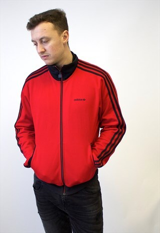 VINTAGE ADIDAS TRACK JACKET.