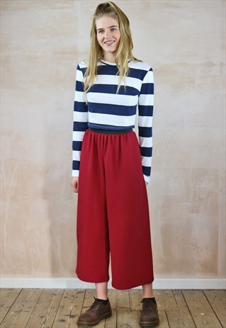 RUBY TEXTURED CROP TROUSERS