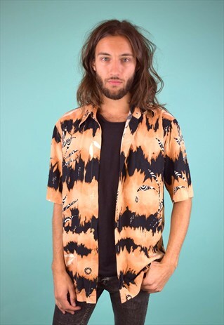 VINTAGE 90'S PATTERNED SHIRT