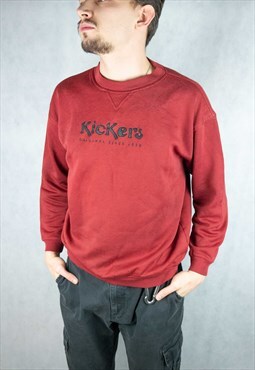 Vintage Kickers Sweatshirt Crewneck Retro 90s