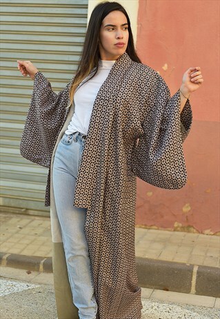 Chatelet Kimono Rabatt 67 % Beige Einheitlich DAMEN Hemden & T-Shirts Kimono Vintage 
